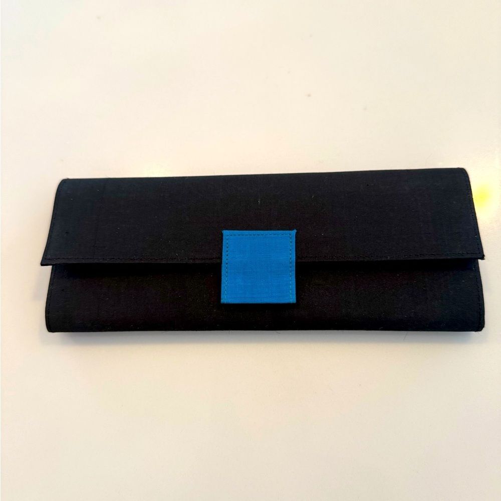 Mini Thai silk clutch